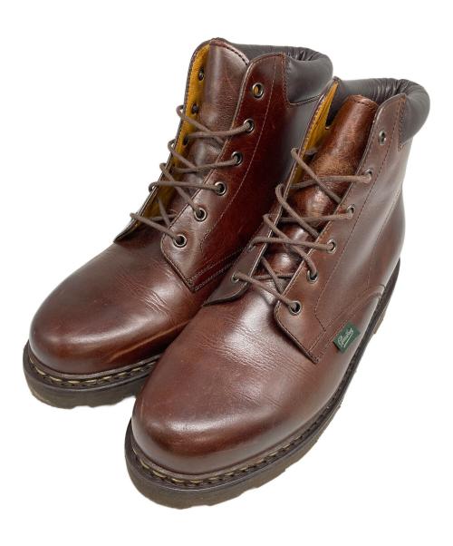 PARABOOT（パラブーツ）PARABOOT (パラブーツ) BERGERAC LIS ECORCE ワークブーツ ブラウン サイズ:6.5の古着・服飾アイテム