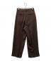 TODAYFUL (トゥデイフル) Tuck Wide Trousers ブラウン サイズ:36：12000円