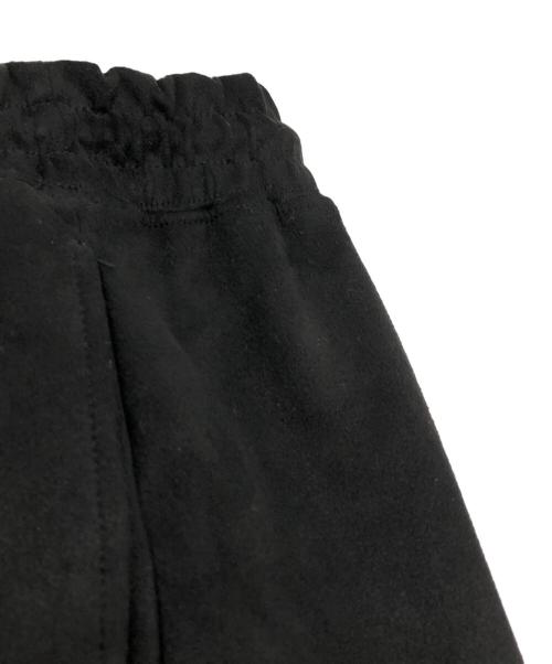 New Era（ニューエラ）New Era (ニューエラ) GROUND Y (グラウンドワイ) SUEDE PANTS GY LOGO ブラック サイズ:XLの古着・服飾アイテム