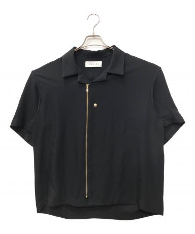 中古・古着通販】CULLNI (クルニ) Zip Front Open Collar Shirt
