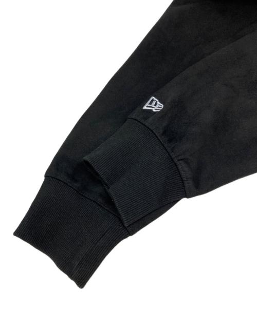 GROUND Y（グラウンドワイ）GROUND Y (グラウンドワイ) New Era (ニューエラ) SUEDE HOODIE GY LOGO ブラック サイズ:5の古着・服飾アイテム