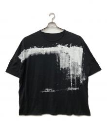 Bajra（バジュラ）の古着「コットン天竺ビッグTシャツ」｜ブラック