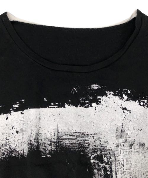 Bajra（バジュラ）Bajra (バジュラ) コットン天竺ビッグTシャツ ブラック サイズ:3の古着・服飾アイテム