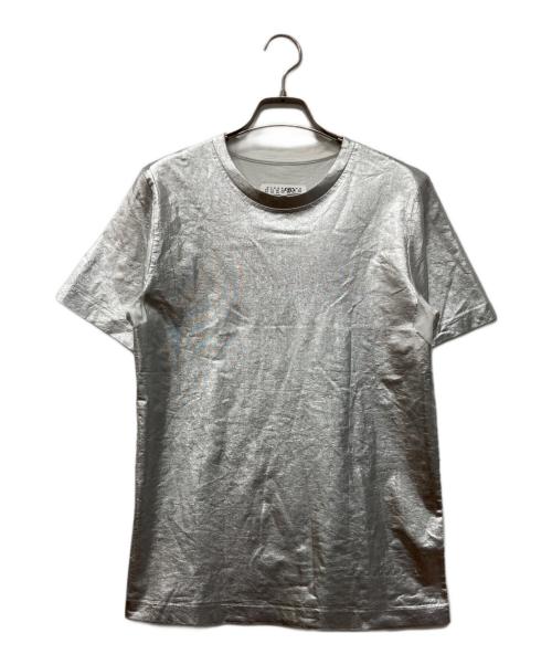 MM6 Maison Margiela（エムエムシックスメゾンマルジェラ）MM6 Maison Margiela (エムエムシックスメゾンマルジェラ) 切替Tシャツ グレー サイズ:KIDS12の古着・服飾アイテム