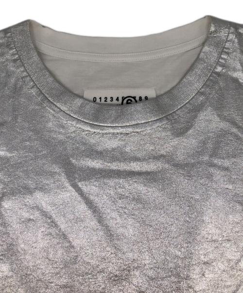 MM6 Maison Margiela（エムエムシックスメゾンマルジェラ）MM6 Maison Margiela (エムエムシックスメゾンマルジェラ) 切替Tシャツ グレー サイズ:KIDS12の古着・服飾アイテム