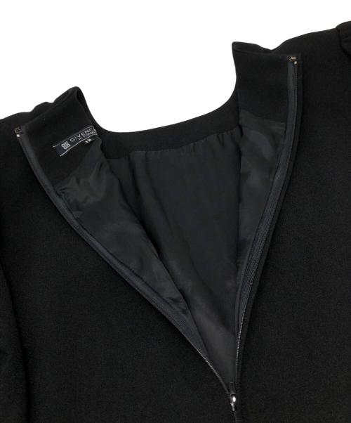 GIVENCHY HI FORMAL（ジバンシー ハイ フォーマル）GIVENCHY HI FORMAL (ジバンシー ハイ フォーマル) パイピングフォーマルセットアップワンピース ブラック サイズ:12の古着・服飾アイテム