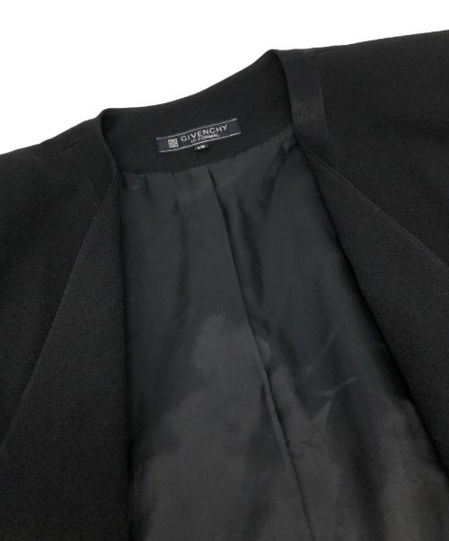 GIVENCHY HI FORMAL（ジバンシー ハイ フォーマル）GIVENCHY HI FORMAL (ジバンシー ハイ フォーマル) パイピングフォーマルセットアップワンピース ブラック サイズ:12の古着・服飾アイテム