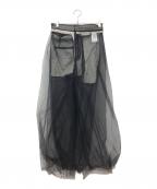 Chika Kisadaチカ キサダ）の古着「Tulle Pants」｜ブラック