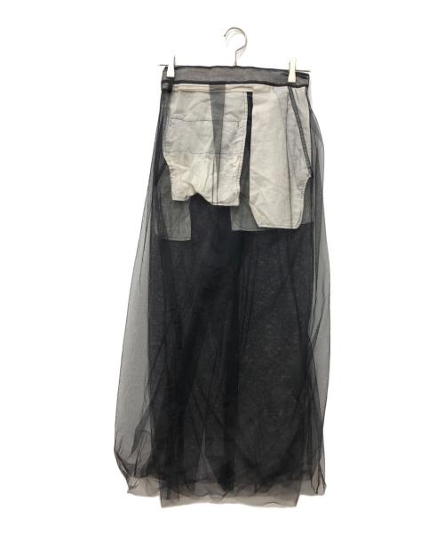 Chika Kisada（チカ キサダ）Chika Kisada (チカ キサダ) Tulle Pants ブラック サイズ:SIZE 1の古着・服飾アイテム