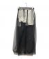 Chika Kisada (チカ キサダ) Tulle Pants ブラック サイズ:SIZE 1：15000円