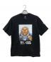 FUCHU PRISON（フチュウプリズン）の古着「ビスケット・オリバ プリントTシャツ」｜ブラック