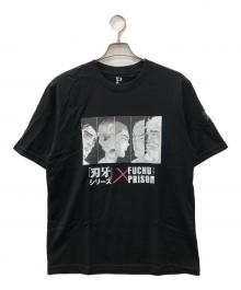FUCHU PRISON×刃牙（フチュウプリズン×バキ）の古着「刃牙 プリントTシャツ」｜ブラック
