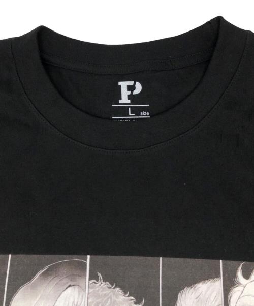 FUCHU PRISON（フチュウプリズン）FUCHU PRISON (フチュウプリズン) 刃牙 (バキ) 刃牙 プリントTシャツ ブラック サイズ:L 未使用品の古着・服飾アイテム