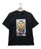 FUCHU PRISON×刃牙フチュウプリズン×バキ）の古着「花山薫プリントTシャツ」｜ブラック