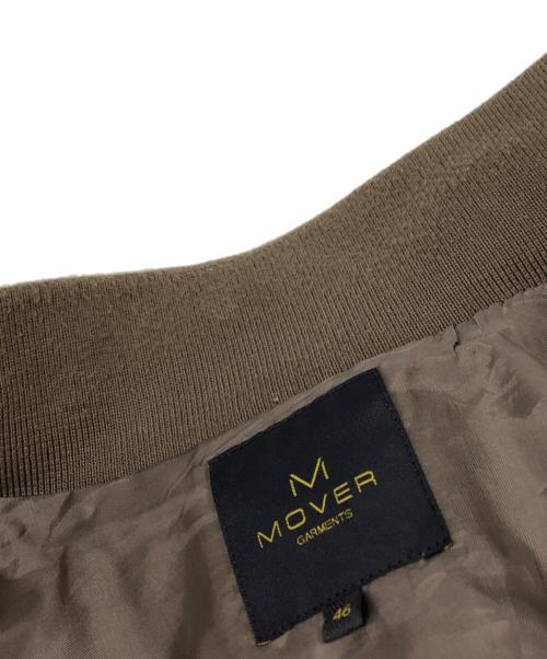 MOVER GARMENTS（ムーバーガーメンツ）MOVER GARMENTS (ムーバーガーメンツ) Lamb Suede Driving Blouson ブラウン サイズ:46の古着・服飾アイテム