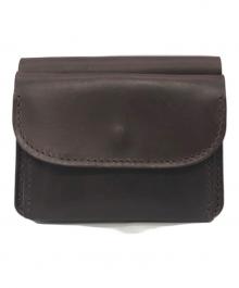 MR.OLIVE（ミスターオリーブ）の古着「HORWEEN CHROMEXCEL LEATHER MINI WALLET」｜ブラウン