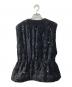ne quittez pas (ヌキテパ) Crushed Velvet Pearl Beads Vest ブラック サイズ:FREE：15000円