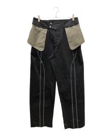 J.L - A.L/（ジェイラル）の古着「Black Binate Trousers/トラウザー」｜ブラック