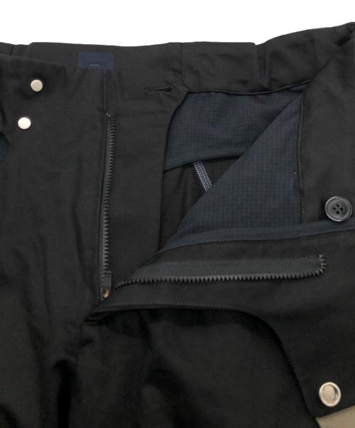 J.L - A.L/（ジェイラル）J.L - A.L/ (ジェイラル) Black Binate Trousers/トラウザー ブラック サイズ:SIZE Lの古着・服飾アイテム