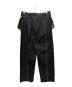 J.L - A.L/ (ジェイラル) Black Binate Trousers/トラウザー ブラック サイズ:SIZE L：20000円