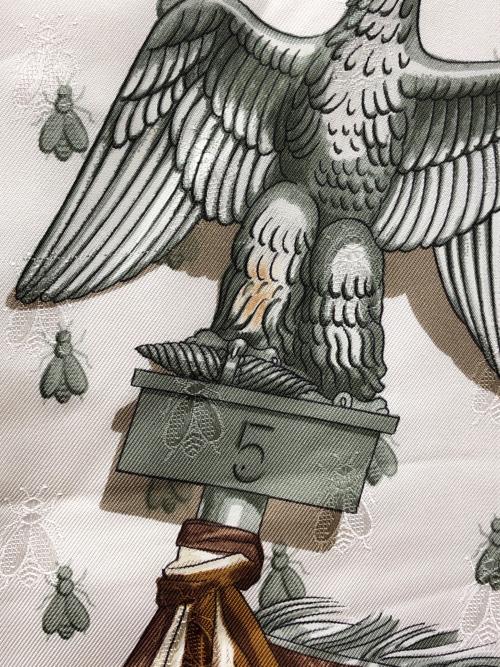 HERMES（エルメス）HERMES (エルメス) カレ90 ブラウンの古着・服飾アイテム