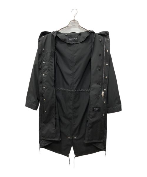 1piu1uguale3（ウノピュウノウグァーレトレ）1piu1uguale3 (ウノピュウノウグァーレトレ) M-51 FIELD PARKA-BLACK ブラック サイズ:Ⅳの古着・服飾アイテム