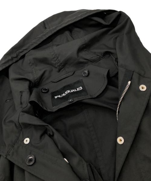 1piu1uguale3（ウノピュウノウグァーレトレ）1piu1uguale3 (ウノピュウノウグァーレトレ) M-51 FIELD PARKA-BLACK ブラック サイズ:Ⅳの古着・服飾アイテム
