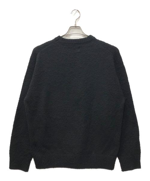 FRED PERRY（フレッドペリー）FRED PERRY (フレッドペリー) BEAMS (ビームス) 別注フラッフィクルーネックセーター ブラック サイズ:SIZE Lの古着・服飾アイテム