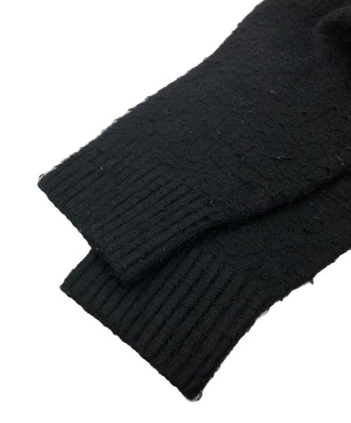 FRED PERRY（フレッドペリー）FRED PERRY (フレッドペリー) BEAMS (ビームス) 別注フラッフィクルーネックセーター ブラック サイズ:SIZE Lの古着・服飾アイテム