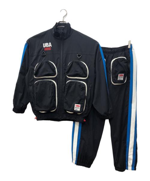 NIKE（ナイキ）NIKE (ナイキ) UNDERCOVER (アンダーカバー) UBA Track Suit ブラック×ブルー サイズ:Mの古着・服飾アイテム