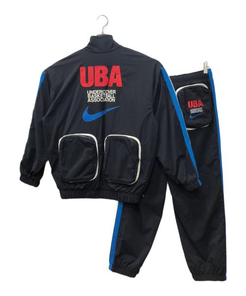 NIKE（ナイキ）NIKE (ナイキ) UNDERCOVER (アンダーカバー) UBA Track Suit ブラック×ブルー サイズ:Mの古着・服飾アイテム