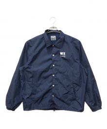 WASTED YOUTH×BUDWEISER（ウェイステッドユース×バドワイザー）の古着「コーチジャケット」｜ネイビー