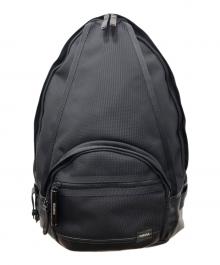 PORTER（ポーター）の古着「HEAT DAY PACK／ヒート デイパック」｜ブラック