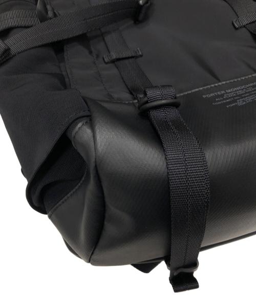 PORTER（ポーター）PORTER (ポーター) MONOCHROME  BACKPACK／モノクローム バックパック ブラック サイズ:下記参照の古着・服飾アイテム