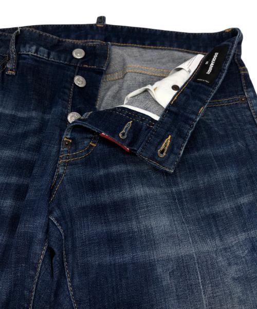 DSQUARED2（ディースクエアード）DSQUARED2 (ディースクエアード) Slim Jean デニムパンツ インディゴ サイズ:SIZE 46の古着・服飾アイテム
