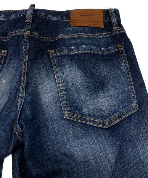 DSQUARED2（ディースクエアード）DSQUARED2 (ディースクエアード) Slim Jean デニムパンツ インディゴ サイズ:SIZE 46の古着・服飾アイテム