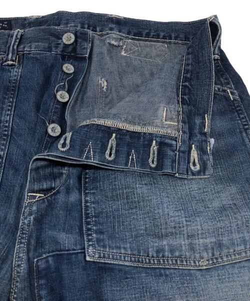 POLO RALPH LAUREN（ポロ・ラルフローレン）POLO RALPH LAUREN (ポロ・ラルフローレン) デニムワークパンツ インディゴ サイズ:SIZE 32の古着・服飾アイテム