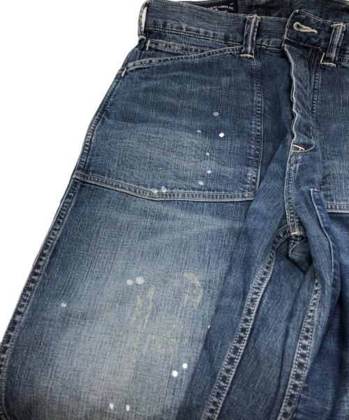 POLO RALPH LAUREN（ポロ・ラルフローレン）POLO RALPH LAUREN (ポロ・ラルフローレン) デニムワークパンツ インディゴ サイズ:SIZE 32の古着・服飾アイテム
