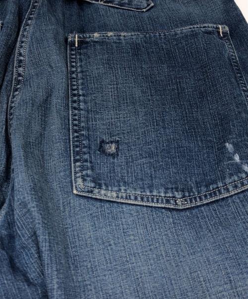 POLO RALPH LAUREN（ポロ・ラルフローレン）POLO RALPH LAUREN (ポロ・ラルフローレン) デニムワークパンツ インディゴ サイズ:SIZE 32の古着・服飾アイテム