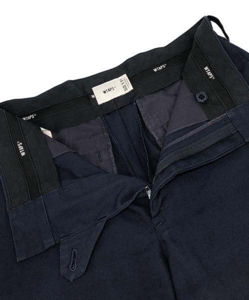 WTAPS（ダブルタップス）WTAPS (ダブルタップス) LEZ /STRT /TROUSERS ネイビー サイズ:01の古着・服飾アイテム