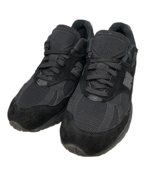 NEW BALANCE（ニューバランス）NEW BALANCE (ニューバランス) 991 V2 ローカットスニーカー ブラック サイズ:UK8の古着・服飾アイテム