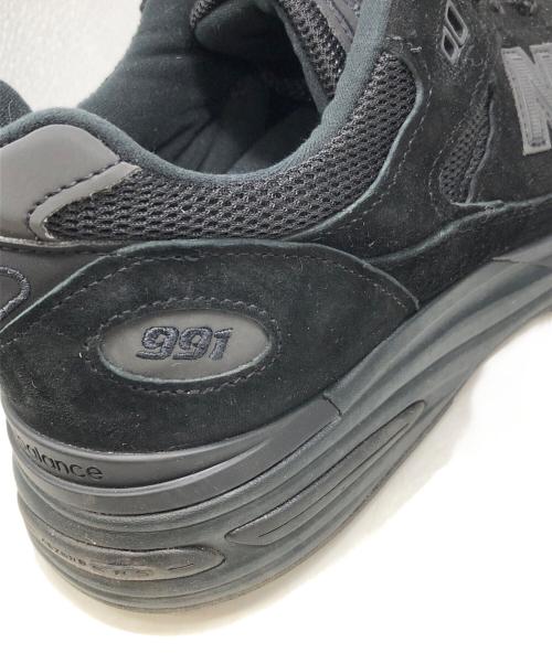 NEW BALANCE（ニューバランス）NEW BALANCE (ニューバランス) 991 V2 ローカットスニーカー ブラック サイズ:UK8の古着・服飾アイテム