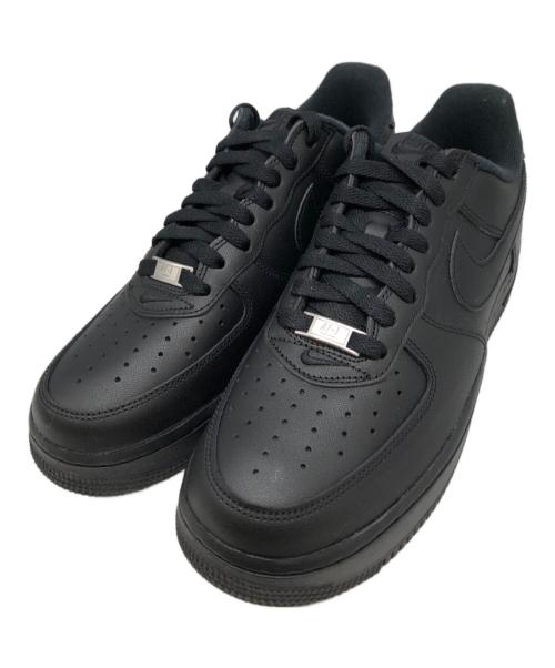 NIKE（ナイキ）NIKE (ナイキ) SUPREME (シュプリーム) AIR FORCE 1 LOW/SUPREME ブラック サイズ:26cmの古着・服飾アイテム