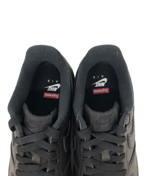 NIKE（ナイキ）NIKE (ナイキ) SUPREME (シュプリーム) AIR FORCE 1 LOW/SUPREME ブラック サイズ:26cmの古着・服飾アイテム