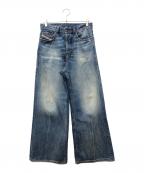 DIESELディーゼル）の古着「1996 D-SIRE バギーデニムパンツ」｜インディゴ
