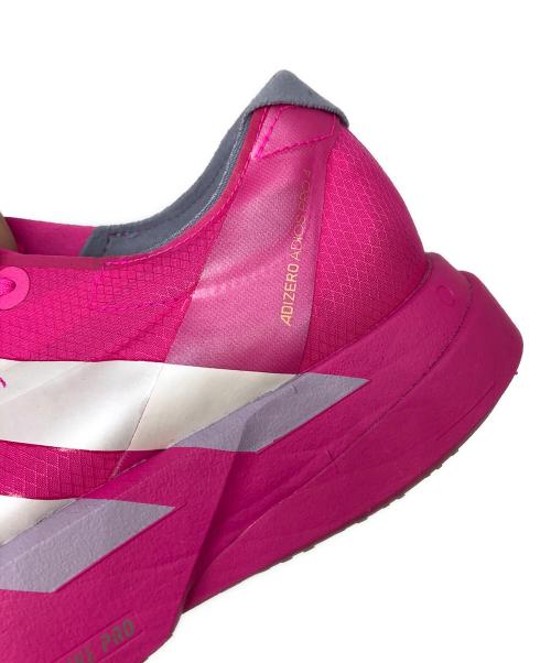 adidas（アディダス）adidas (アディダス) Adizero Adios Pro 4 ピンク サイズ:27cmの古着・服飾アイテム