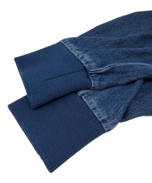 adidas（アディダス）adidas (アディダス) ファイヤーバードデニムトラックジャケット ブルー サイズ:SIZE Lの古着・服飾アイテム