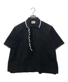 中古・古着通販】YORI (ヨリ) フクレリボンブラウス ホワイト サイズ