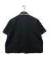 UNITED ARROWS TOKYO (ユナイテッドアローズトウキョウ) ミニマルフリルニットポロシャツ ブラック サイズ:FREE：9000円
