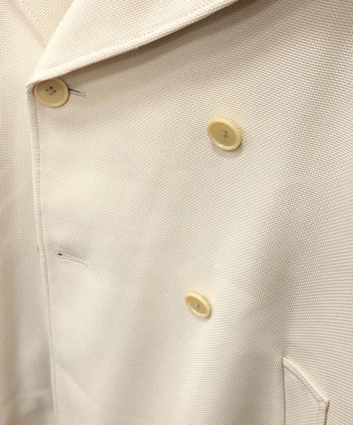 CABAN（キャバン）CABAN (キャバン) コットンポリエステル オーバーサイズトレンチコート アイボリー サイズ:SIZE Sの古着・服飾アイテム